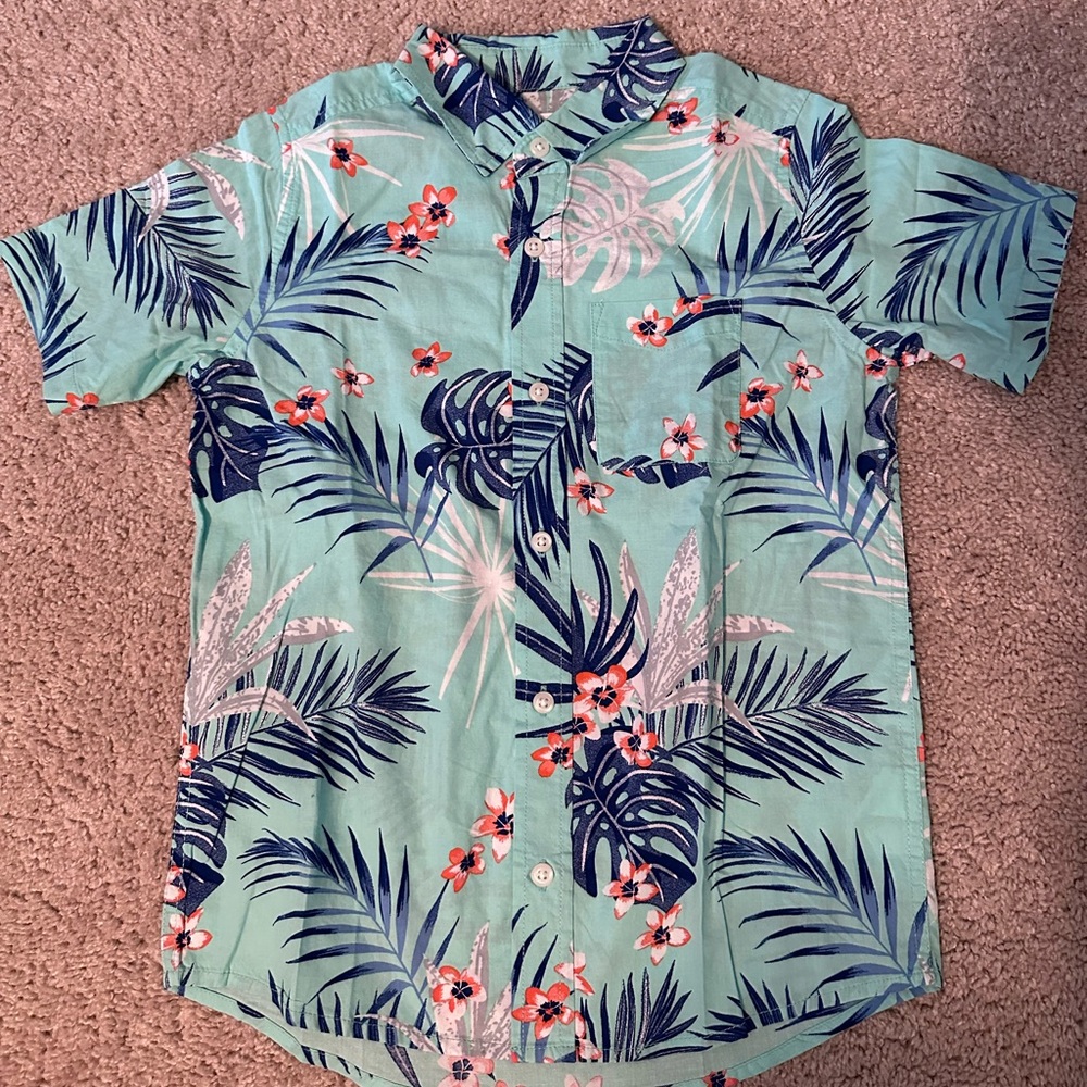 Childrens place short sleeve button up dress shirt